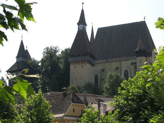 2010 - Biertan; die Kirche