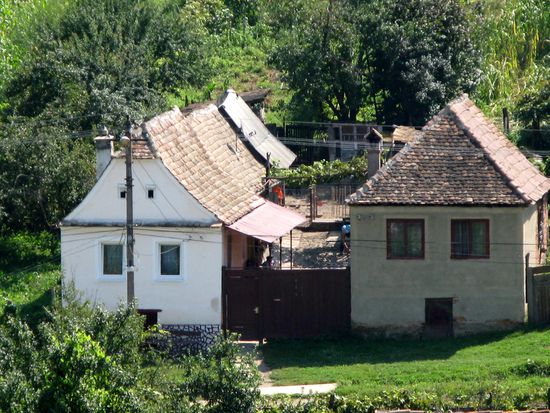 2010 - Biertan; typisches Gehöft