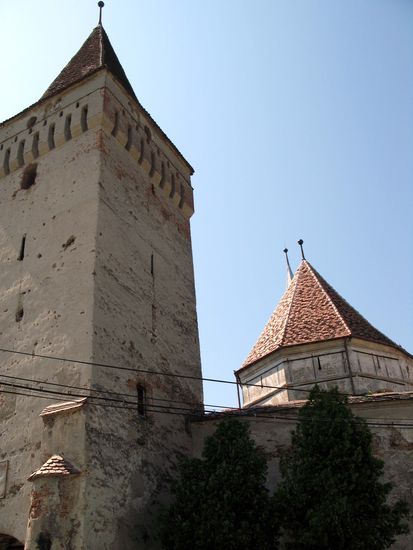 2010 - Mosna; die Wehrkirche