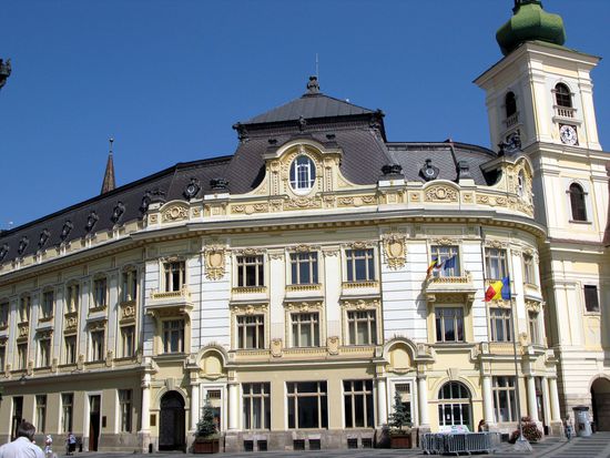 2010 - Sibiu; Brukenthal-Museum; Samuel von Brukenthal (1721 - 1803) war Gouverneur der Stadt - unter ihm erlebte sie eine wahre Blütezeit