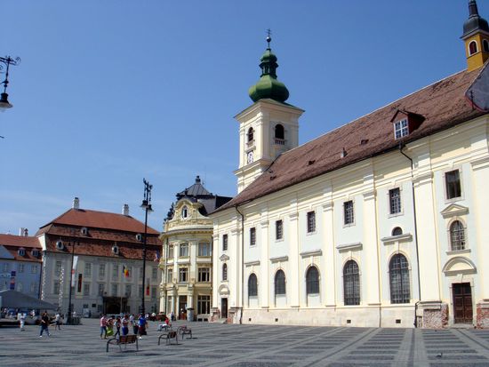 2010 - Sibiu; wieder auf dem grossen  Marktplatz
