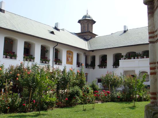 2010 - Kloster Cozia; die hübsche und gepflegte Anlage