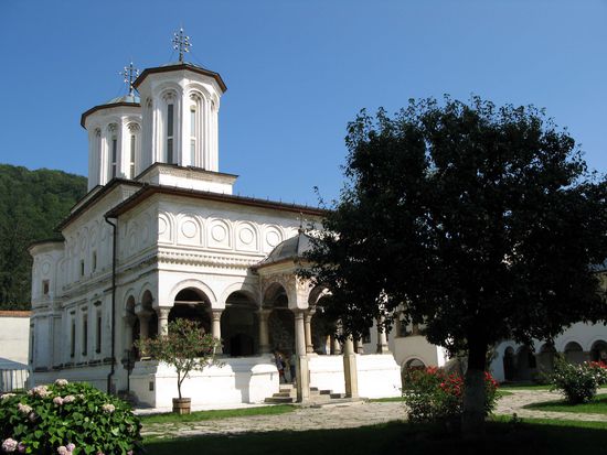 2010 - Horezu; die Klosterkirche