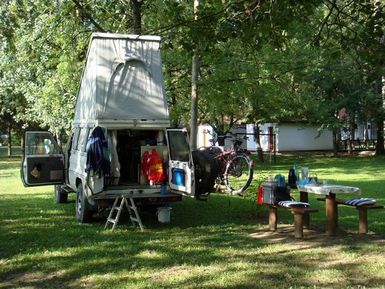 2010 - Mako (H); auf dem Campingplatz