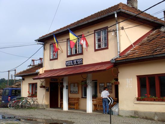2010 - Viseu de Sus; der Bahnhof der Wassertalbahn