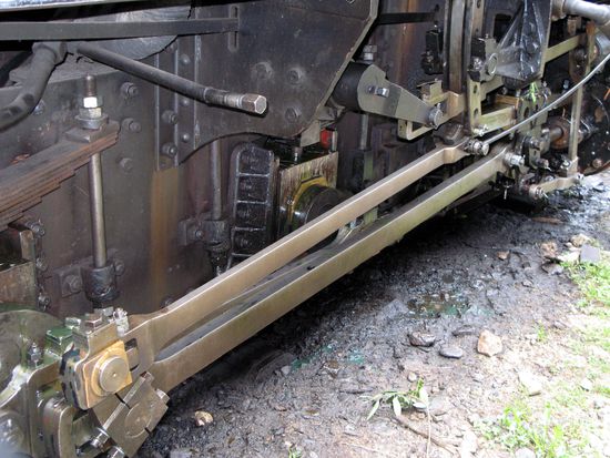 2010 - Wassertal; der Antrieb wird geölt und das nicht zu knapp