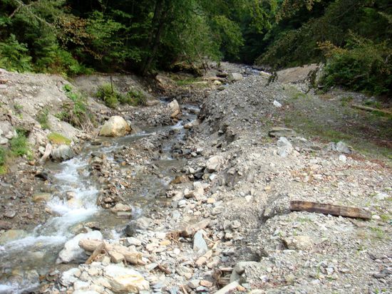 2010 - Wassertal; steile Nebenflüsse