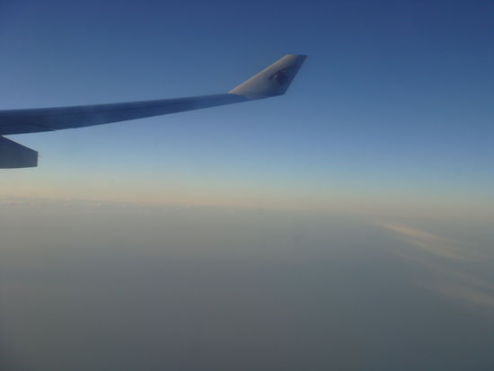 2011 - Qatar Airways über dem Indischen Subkontinent