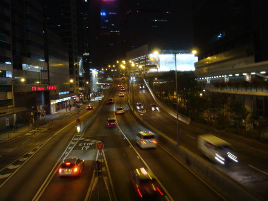 2011 - HongKong; nächtliche Strassen