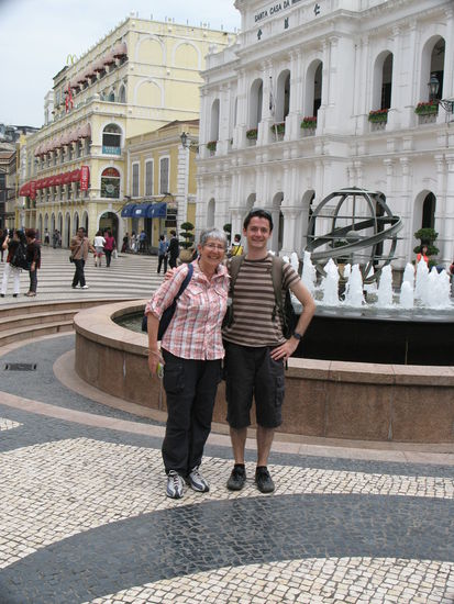 2011 - Macau; ... zusammen mit Kathrin