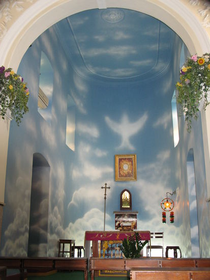 2011 - Coloane; ... schlicht in der Innenausstattung