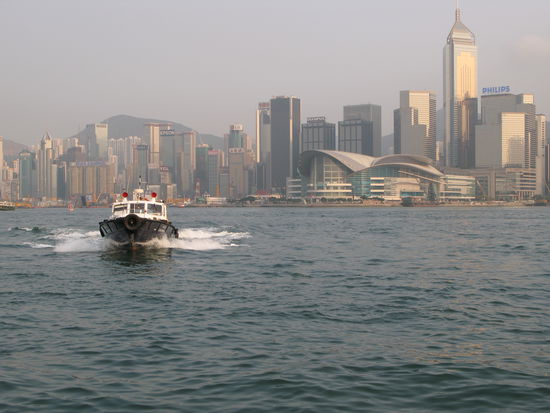 2011 - HongKong; Blick auf HongKong Island