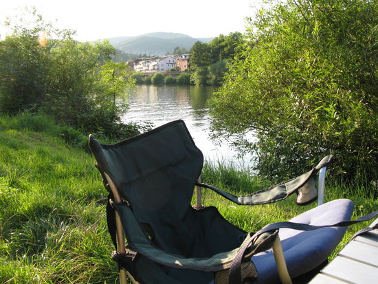 Heidelberg - unser Platz am Neckarstrand