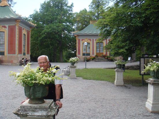 Stockholm - im Schlossgarten beim Chinesischen Pavillon
