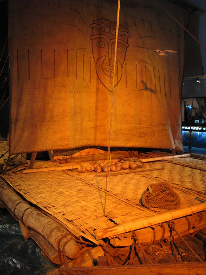 Olso - das Kon-Tiki - Floss von Thor Heyerdahl
