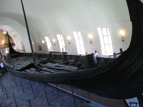 Oslo - im  Wikinger-Schiffs-Museum