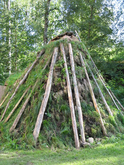 Oslo - ein Haus der Samen (früher: aus Lappland)