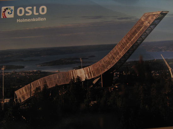 Oslo - das Plakat zur WM...