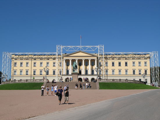 Oslo - das Schloss der Königsfamilie