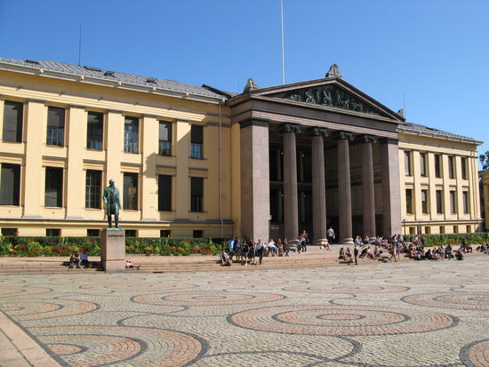 Oslo - die Universität; iuristische Fakultät