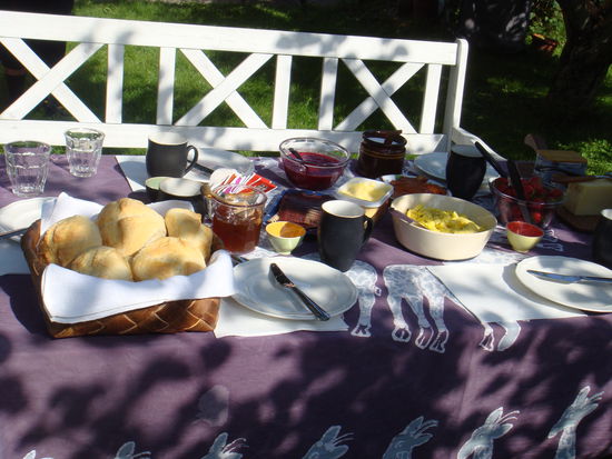 Oslo - zuvor waren wir Gast bei Charlotte und Ragnar. Auch hier wurden wir fürstlich bewirtet. Ganz herzlichen Dank...