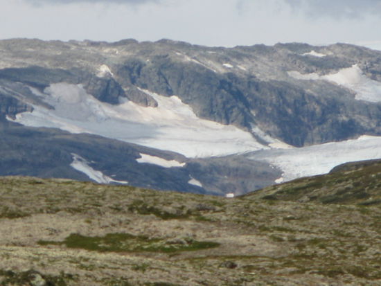 Hardangervidda; die Gletscher rücken näher...