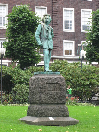 Bergen - der wohl bekannteste Bergener - Komponist Edvard Grieg..