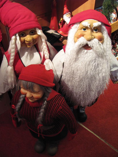 Bergen - im Weihnachtsmarkt...