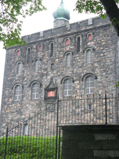Bergen - die Rosenkrantz-Turm... diente gleichzeitig zu Wohn- wie zu Wehrzwecken...
