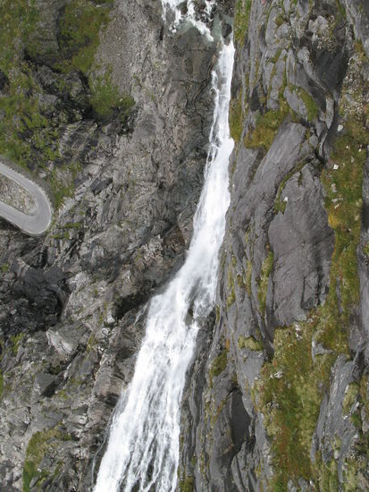 Trollstiegen - ...und in Wirklichkeit ...