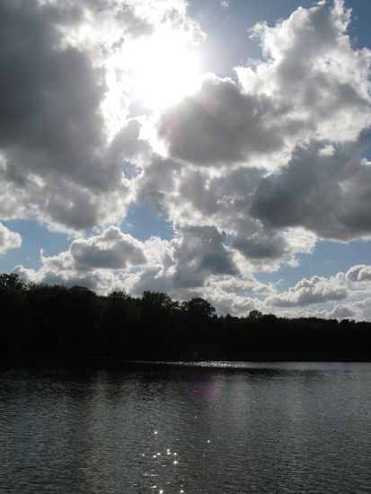 Rye - ständig wechselnde Wolkenformationen