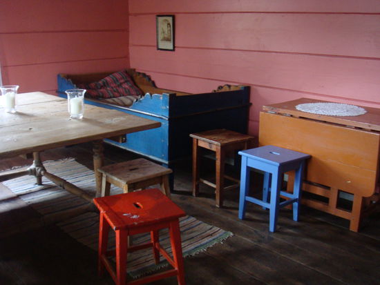 Volda - Wohnzimmer um die Jahrhundertwende ca. 1900