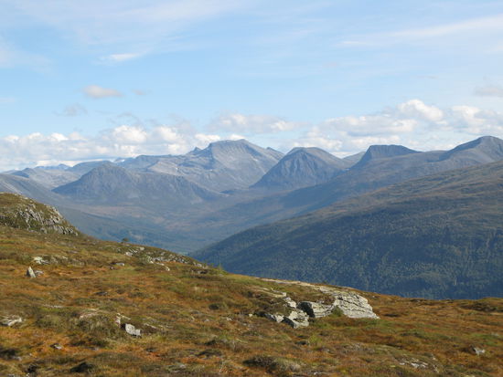 Molde - ... die herrliche Bergwelt...