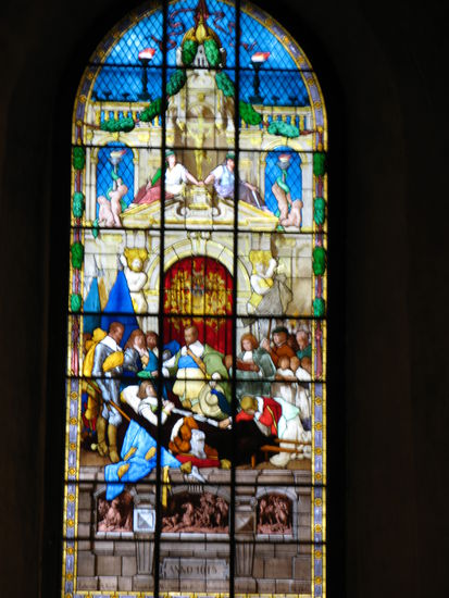 Turku - ...Glasmalereien in der Kathedrale...