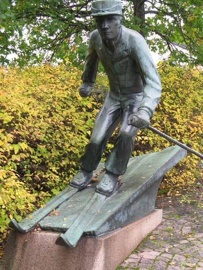 Lahti - beim Wintersportzentrum...