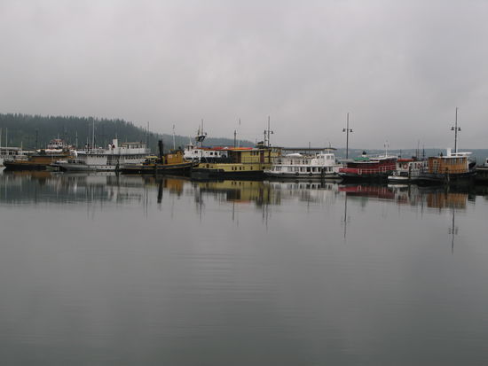 Lahti - ...der Hafen hinter der Sibelius-Halle...