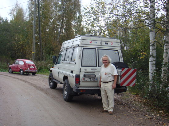 Danke Kaino für die geführte Tour... Wir verabschieden uns Richtung Helsinki...