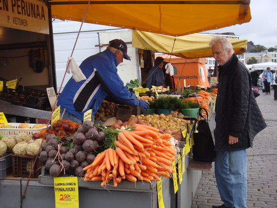 Helsinki - ... der bekannteste Markt ...