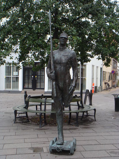 Odense - Stadtbummel; der standhafte Soldat
