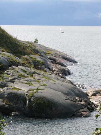 Helsinki - ...Blick aufs offene Meer hinaus...
