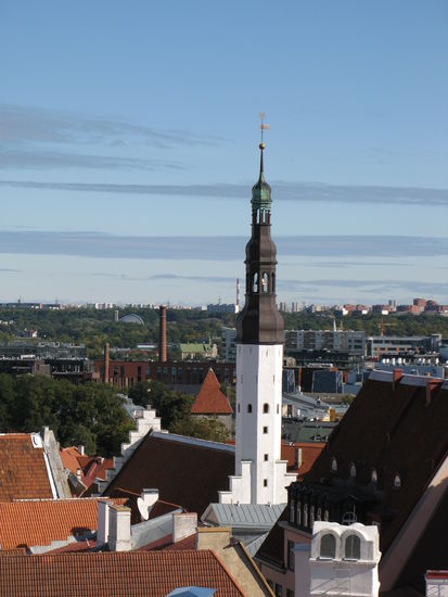 Tallinn - ... auf dem Schlosshügel gibt es zwei "Aussichtsbalkone" über die Stadt mit einem traumhaften Blick über die Altstadt...