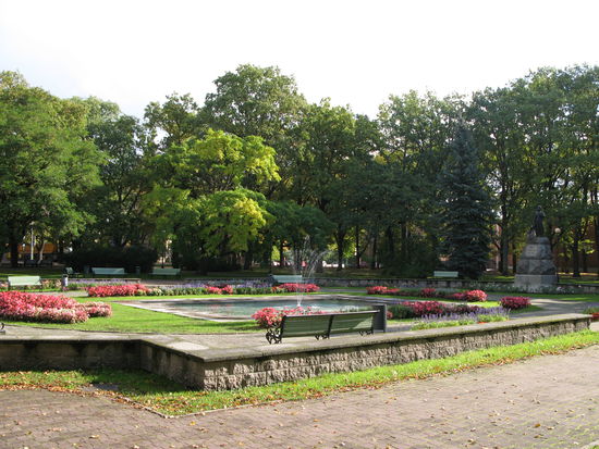 Pärnu - ...der Stadtpark...