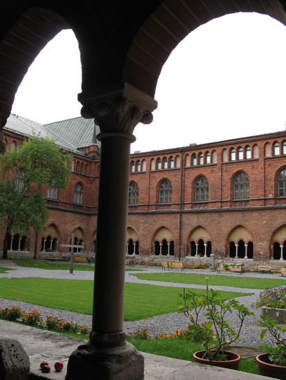 Riga - ...der Kreuzgang des Doms...