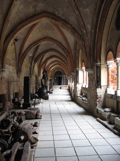 Riga - ...der Kreuzgang des Doms wurde kurzerhand zu einem Museum umfunktioniert...