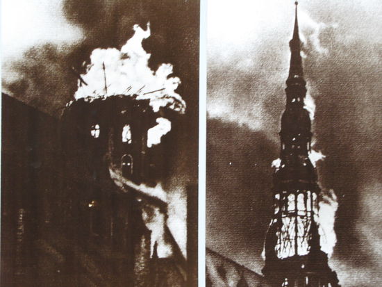 Riga - ...und was ein Krieg an Zerstörung bringt...