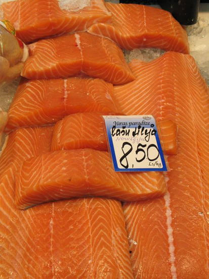 Riga - ...Lachstranchen...