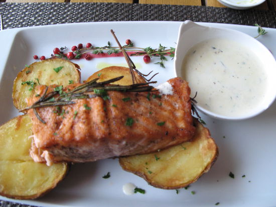 Riga - ...und so siehts hübsch angerichtet auf dem Teller aus...