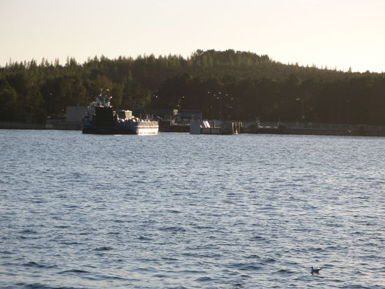 Klaipeda - ...mit der Fähre auf die Kurische Nehrung...