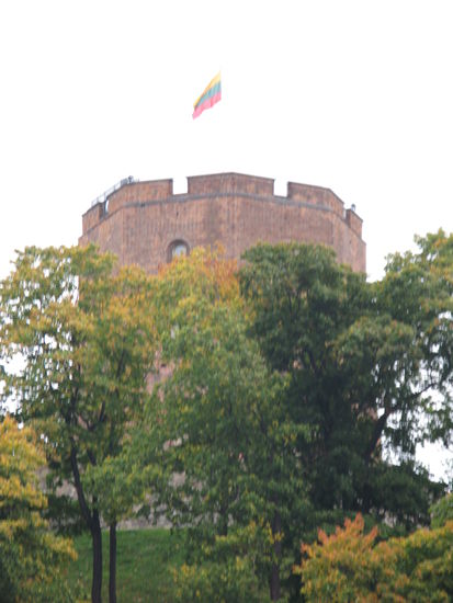 Vilnius - ...der Gediminasturm auf dem gleichnamigen Hügel...