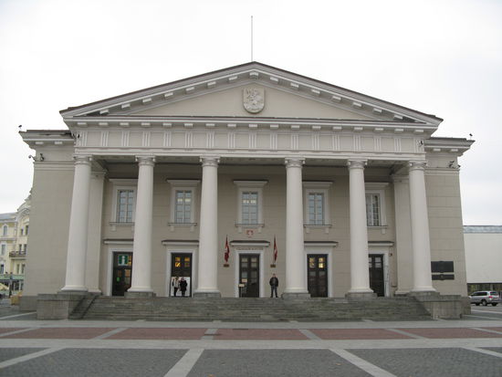 Vilnius - ...das Rathaus der Stadt...